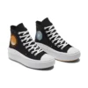 Chuck Taylor All Star Move High „Black White Orange”
