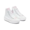 Chuck Taylor All Star Move High „Hybrid Floral – White Pink Foam”