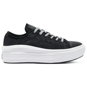 Chuck Taylor All Star Move Low „Negru Alb”