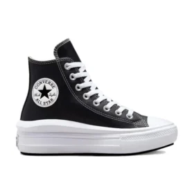 Chuck Taylor All Star Move Platform High „Leather – Black”