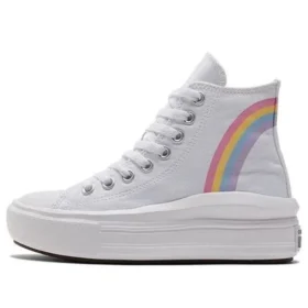 Chuck Taylor All Star Move Platform High „Rainbow Cloud”