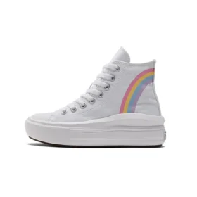 Chuck Taylor All Star Move Platform High „Rainbow Cloud”
