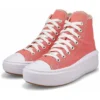 Chuck Taylor All Star Move Platform High Top Culoare sezonieră „Ritual Rose”