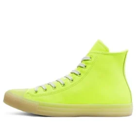 Chuck Taylor All Star Neon Leather High „Galben neon”