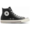 Chuck Taylor All Star Olive Green Leather High Top „Black”
