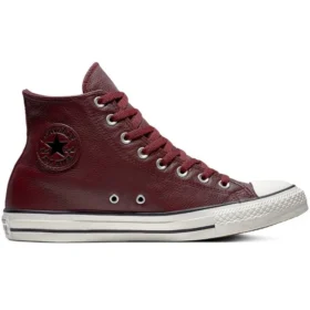 Chuck Taylor All Star Pantofi înalți din piele „Red White”