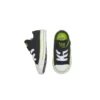 Chuck Taylor All Star pentru bebeluși Dinoverse cu velcro „Black Green”