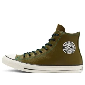Chuck Taylor All Star Piele Tumbled „Green White”