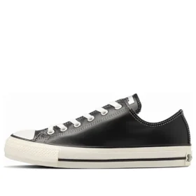 Chuck Taylor All Star Piele verde măslin Ox „Black White”