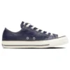 Chuck Taylor All Star Piele verde măslin Ox „Navy”