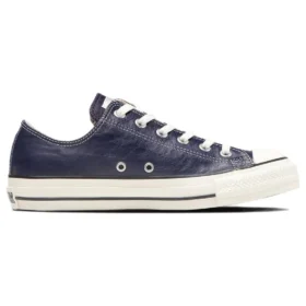 Chuck Taylor All Star Piele verde măslin Ox „Navy”