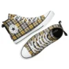 Chuck Taylor All Star Plaid „Negru Galben Alb”