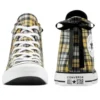 Chuck Taylor All Star Plaid „Negru Galben Alb”