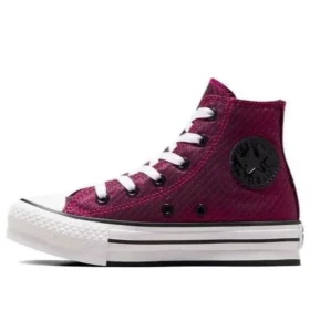 Chuck Taylor All Star Platform High „Brugundy White”