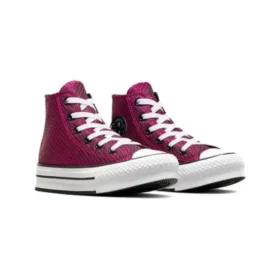 Chuck Taylor All Star Platform High „Brugundy White”