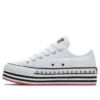 Chuck Taylor All Star Platform Layer Low „Logo Play – White”