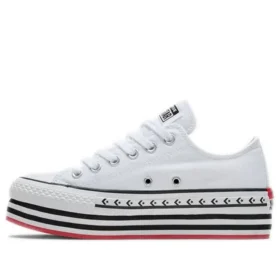 Chuck Taylor All Star Platform Layer Low „Logo Play – White”