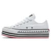 Chuck Taylor All Star Platform Layer Low „Logo Play – White”