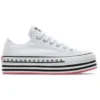Chuck Taylor All Star Platform Layer Low „Logo Play – White”