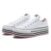Chuck Taylor All Star Platform Layer Low „Logo Play – White”