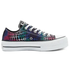 Chuck Taylor All Star Platform Low „Digital Daze – Crocodile Scales”
