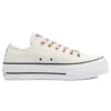 Chuck Taylor All Star Platform Low „Floral Print – Egret”