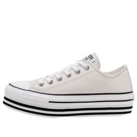 Chuck Taylor All Star Platform Low Top Talpă cremă tip spongie