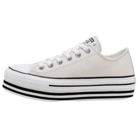 Chuck Taylor All Star Platform Low Top Talpă cremă tip spongie