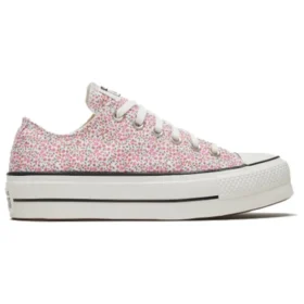 Chuck Taylor All Star Platform Low „Vintage Floral – Egret”