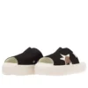 Chuck Taylor All Star Platform Slides „Cowspot Black”