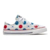 Chuck Taylor All Star Polka Dots „White Blue Red”