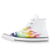 Chuck Taylor All Star Pride High „White Chaos Fuchsia”
