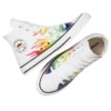 Chuck Taylor All Star Pride High „White Chaos Fuchsia”