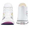 Chuck Taylor All Star Pride High „White Chaos Fuchsia”