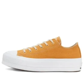 Chuck Taylor All Star Renew Cotton Platform Low „Sunflower Gold”