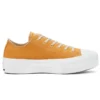 Chuck Taylor All Star Renew Cotton Platform Low „Sunflower Gold”