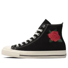 Chuck Taylor All Star Rose Embroidery Hi „Negru Alb Roșu”