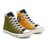 Chuck Taylor All Star Runway Cable Yellow Green Hi Sneakers „Green Yellow”