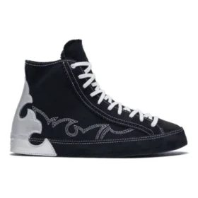 Chuck Taylor All Star Sasha High Top Negru Argintiu „Albastru Alb”