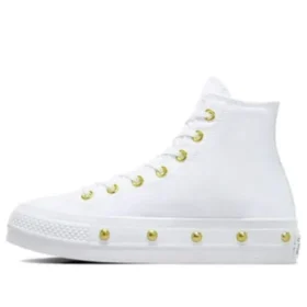 Chuck Taylor All Star Studded Lift Platform „White Gold”