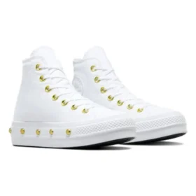 Chuck Taylor All Star Studded Lift Platform „White Gold”