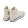 Chuck Taylor All Star TorNATLEATHER High Top „White”