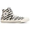 Chuck Taylor All Star Zebrafur High Top „Alb”