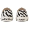 Chuck Taylor All Star Zebrafur Ox „Alb”