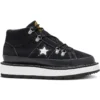 Cizme căptușite cu fleece One Star Talpă groasă Negru Alb