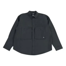 Cămașă cu mâneci lungi din bumbac, mărimi asiatice „Black”