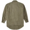 Cămașă țesută oversized cu buzunare, mărimi asiatice „Verde măslin”