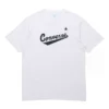 Converse Classic pentru bărbați, cu model alfabet, mânecă scurtă, alb