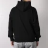 Converse pentru bărbați cu imprimeu Flash Logo, căptușite cu fleece, negru