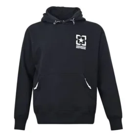 Converse pentru bărbați, culori contrastante, logo, fleece, sport, negru Converse pentru bărbați, culori contrastante, logo, fleece, sport, negru